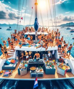 Festa in barca a Ibiza